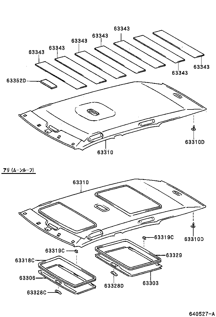 Headlining & Silencer Pad