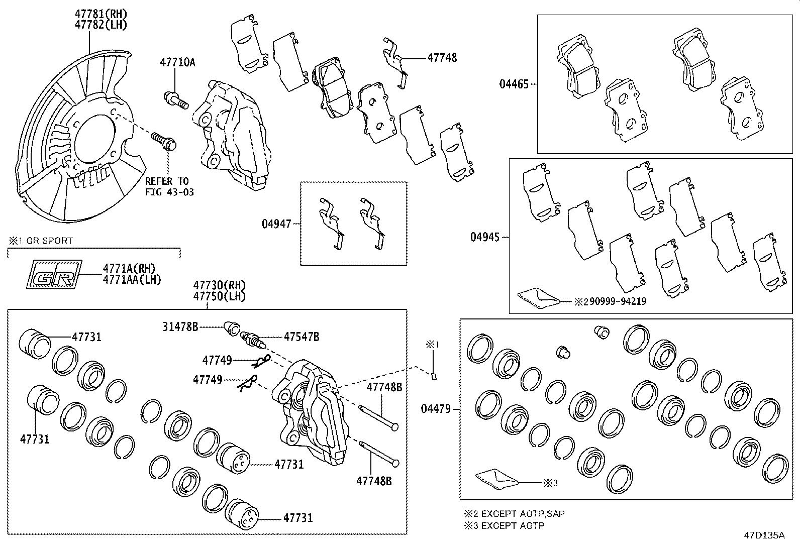 Front Disc Brake Caliper Dust Cover