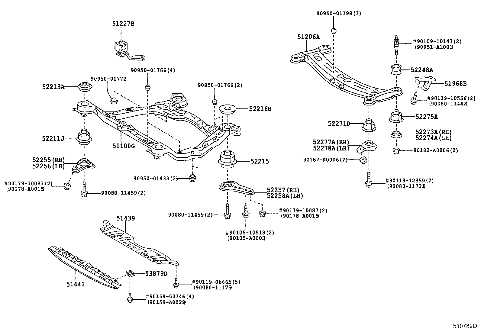 Suspension Crossmember & Under Cover
