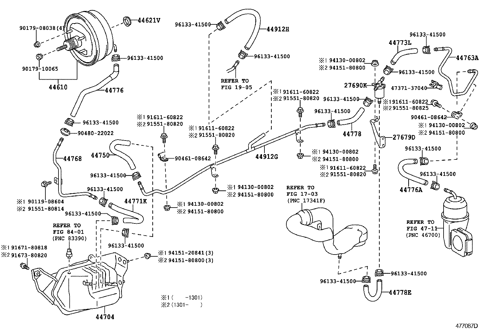 Brake Booster & Vacuum Tube