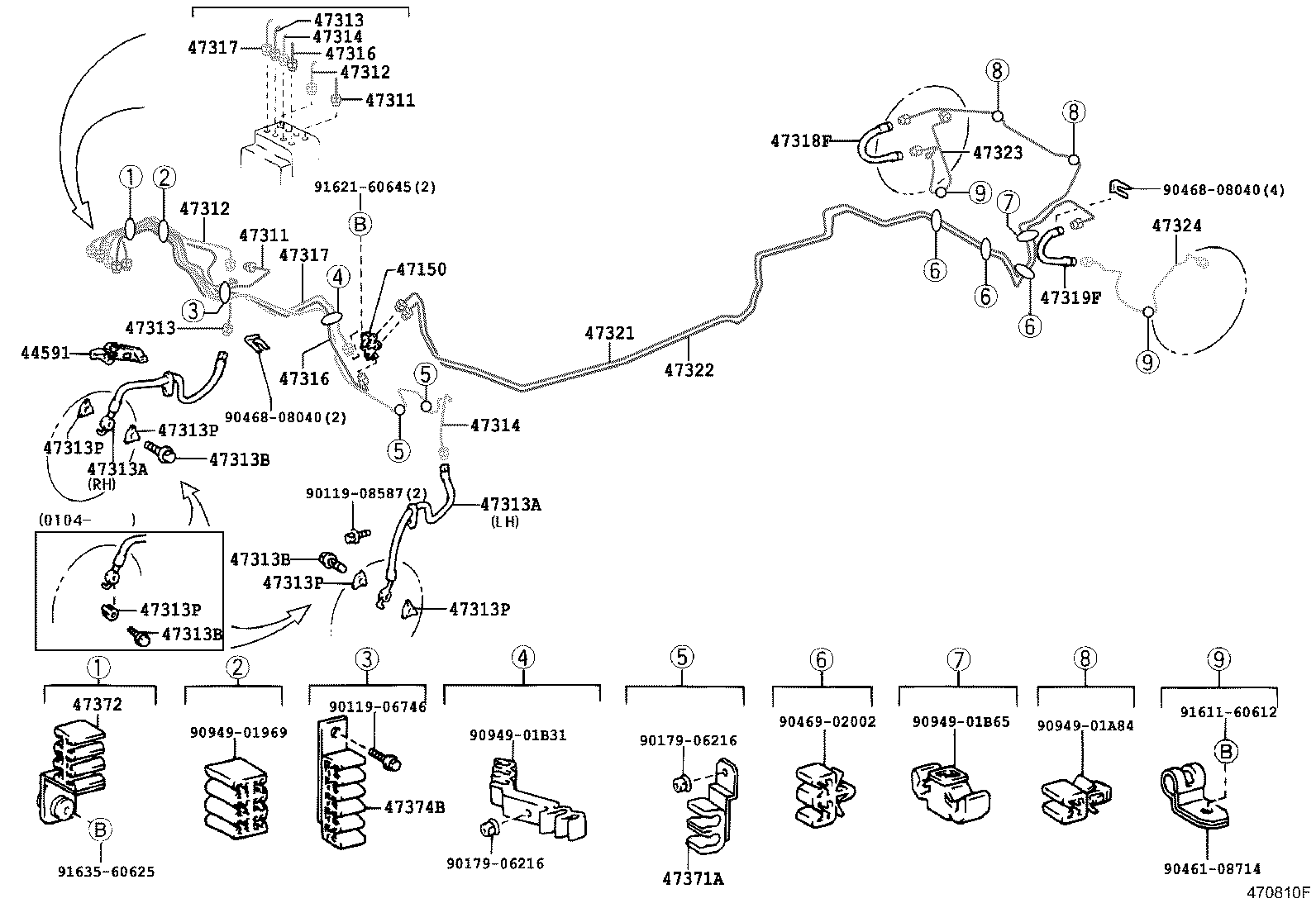 Brake Tube Clamp
