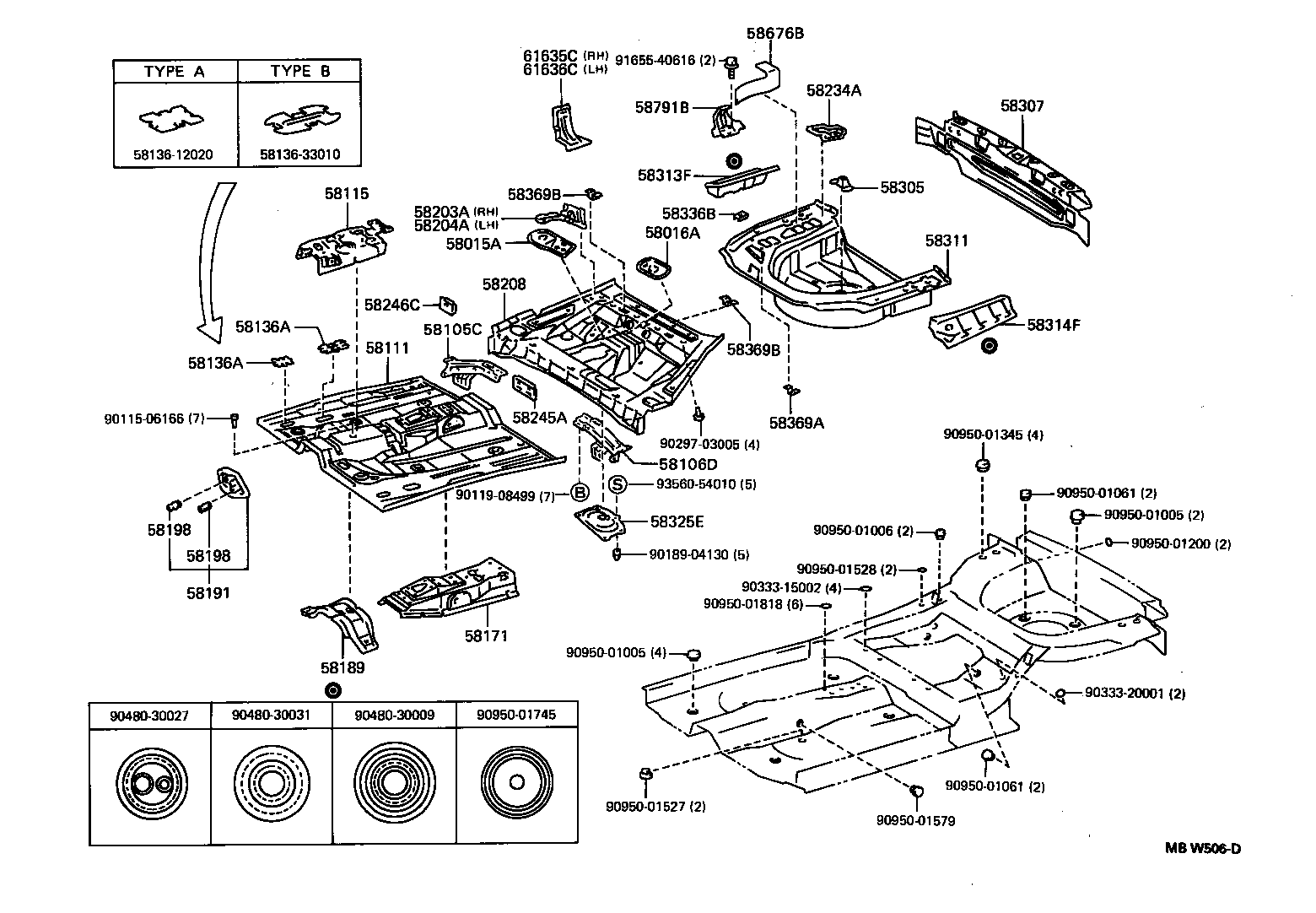 Floor Pan & Lower Back Panel