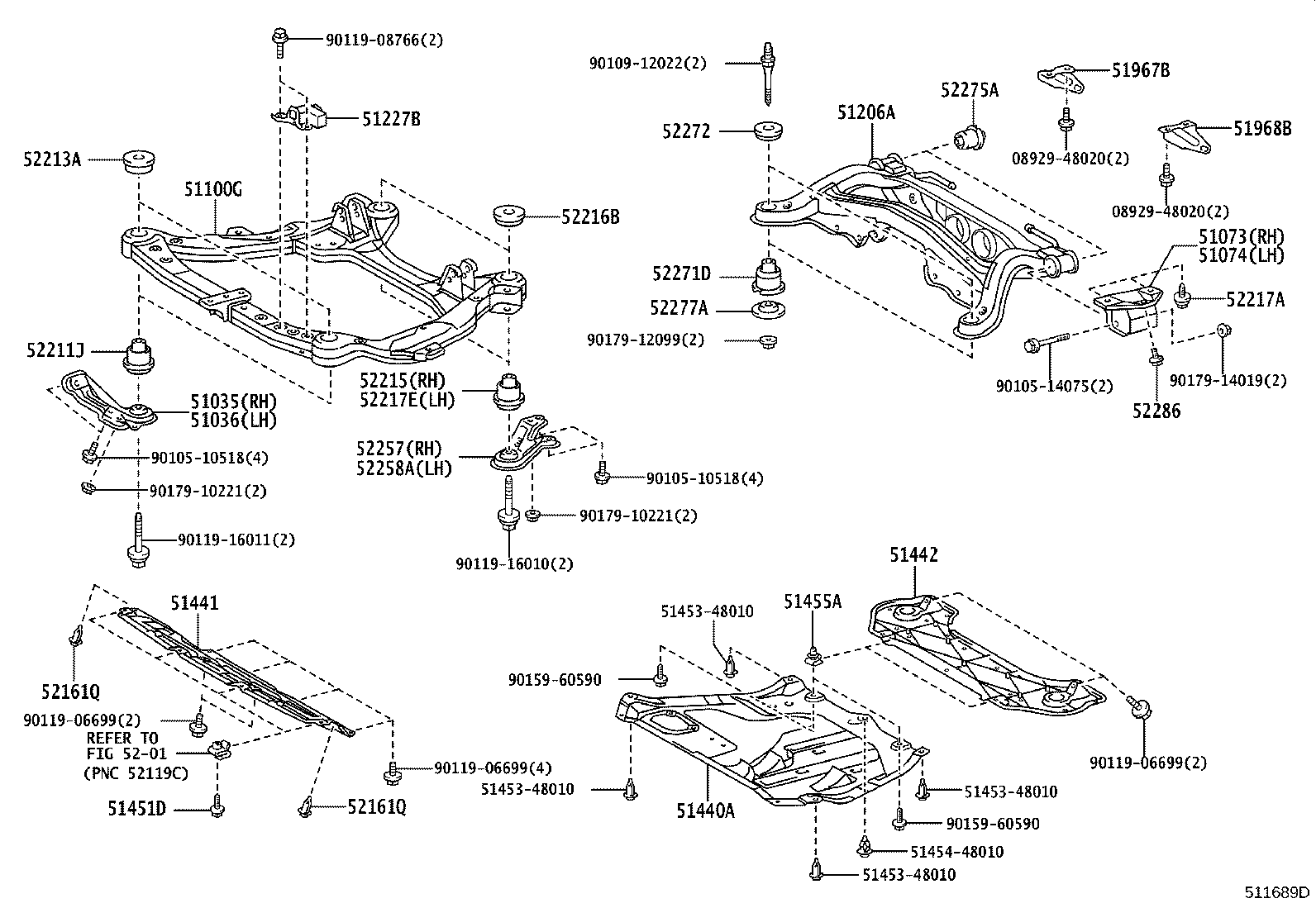 Suspension Crossmember & Under Cover
