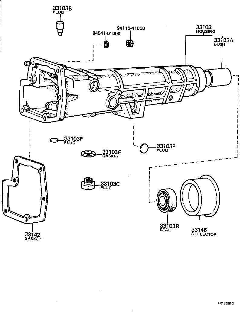 Extension Housing