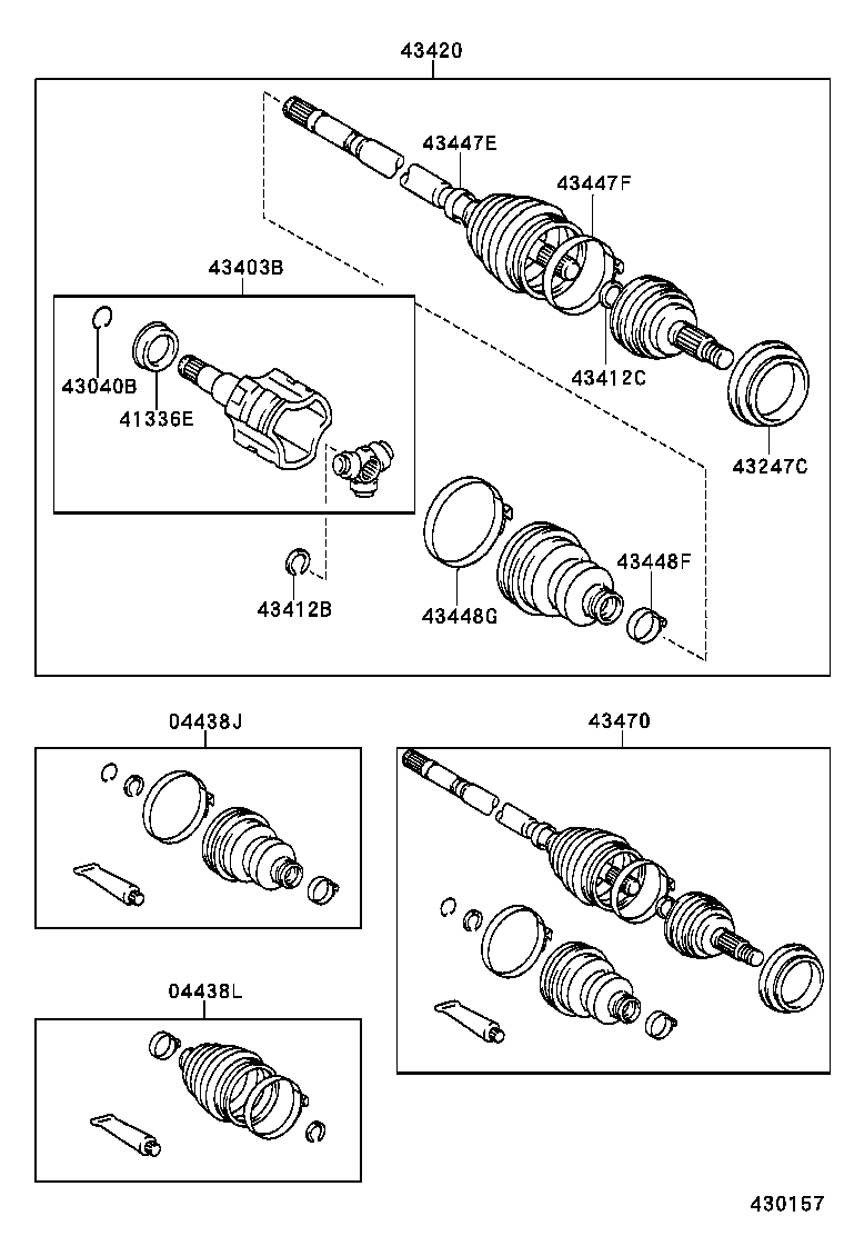 Front Drive Shaft