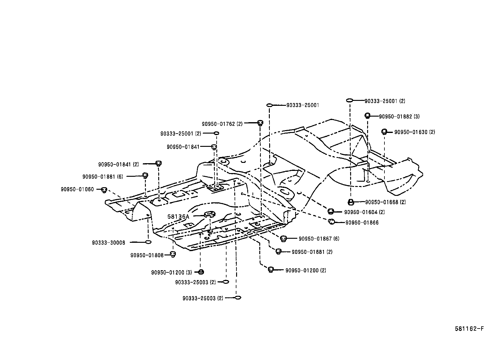 Floor Pan & Lower Back Panel