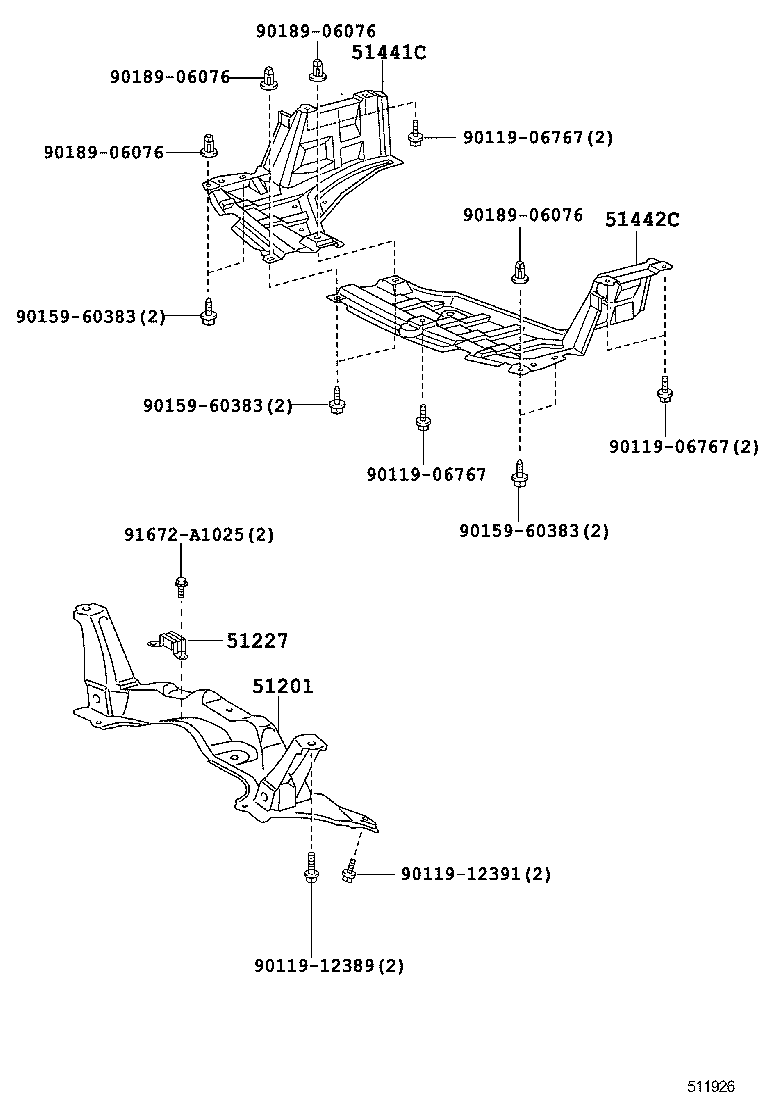 Suspension Crossmember & Under Cover