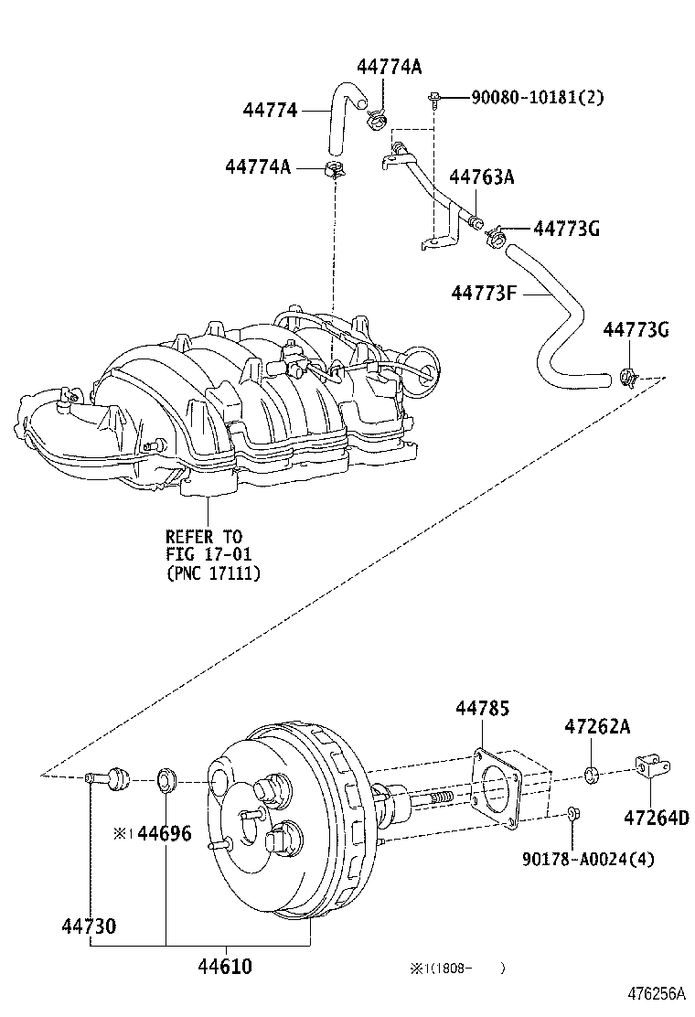 Brake Booster & Vacuum Tube