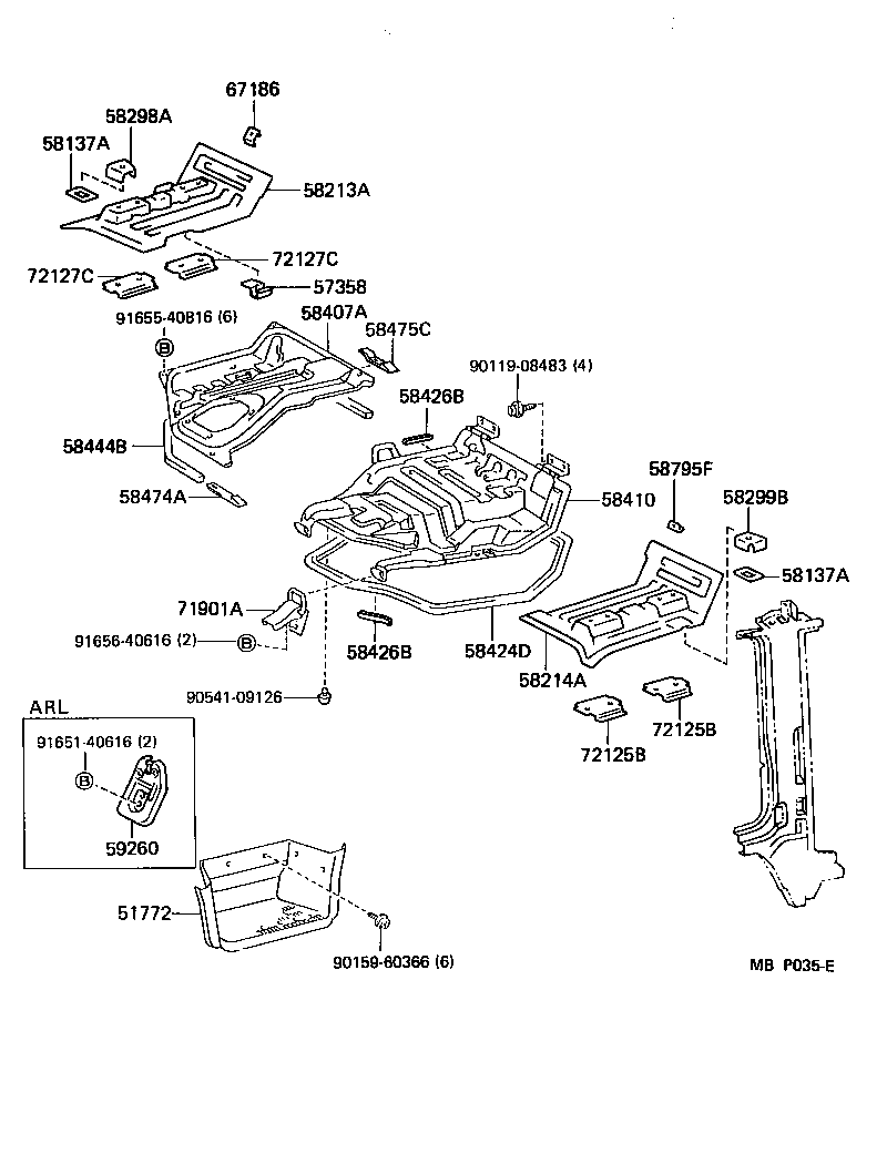 Front Floor Panel