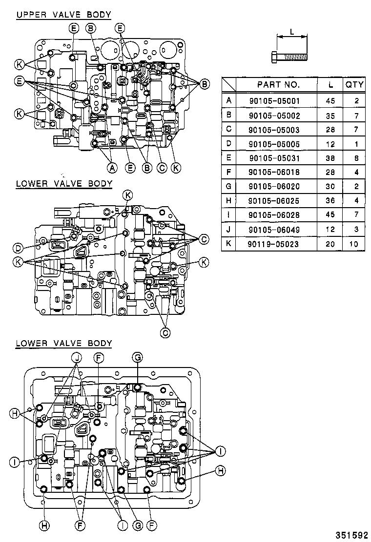 Valve Body Oil Strainer