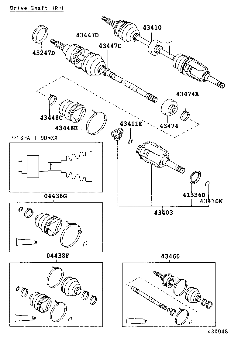 Front Drive Shaft
