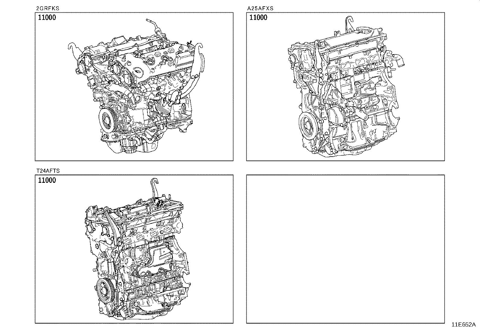 Conjunto parcial del motor