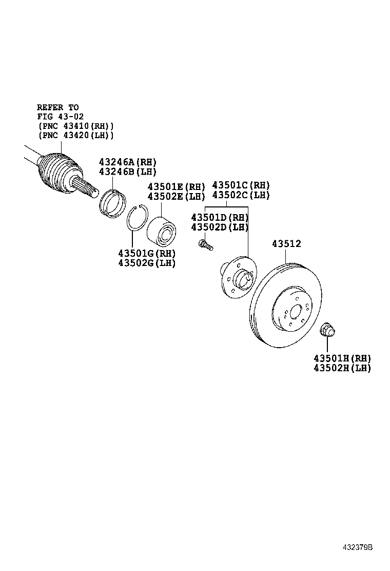 Front Axle Hub