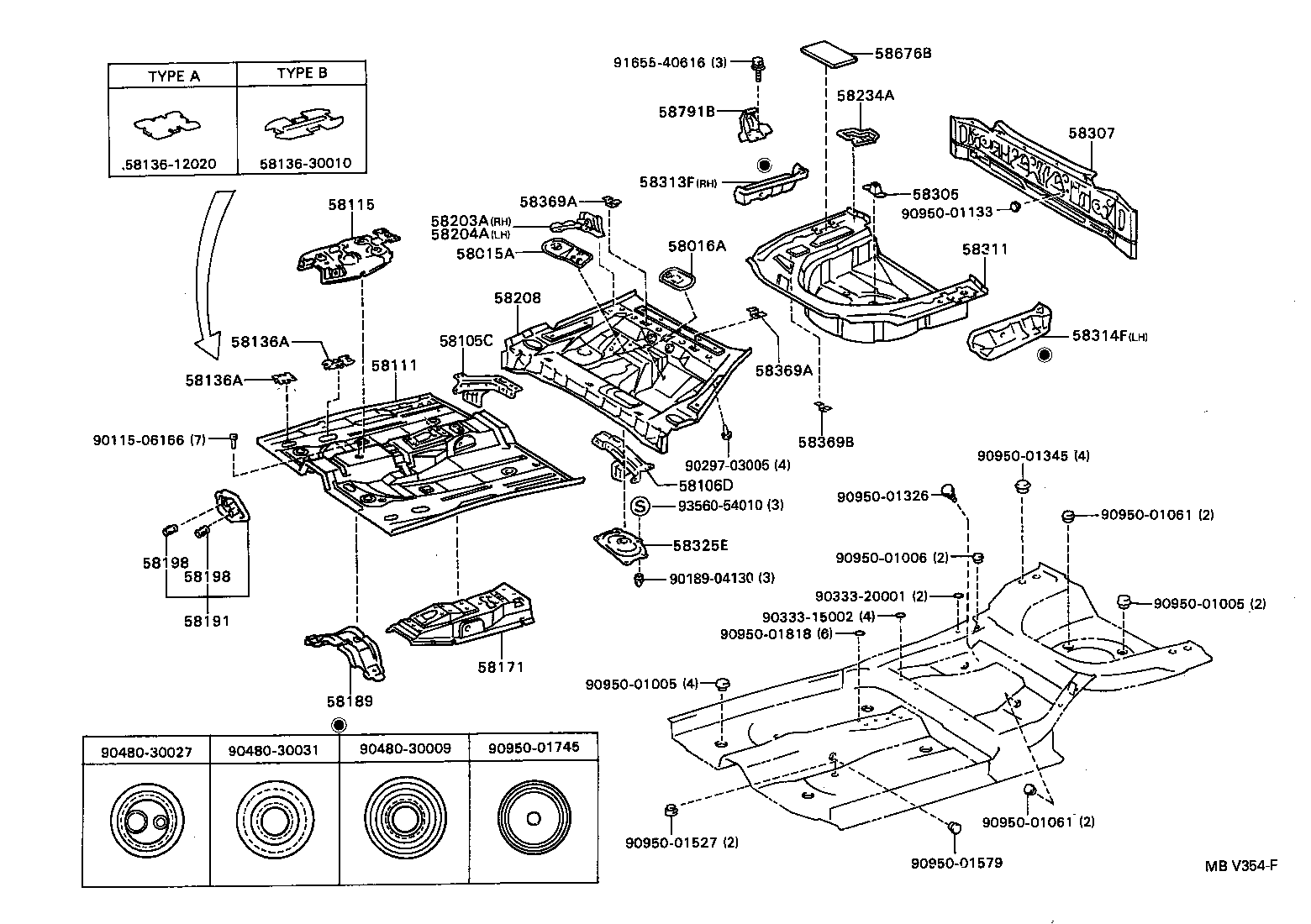 Floor Pan & Lower Back Panel