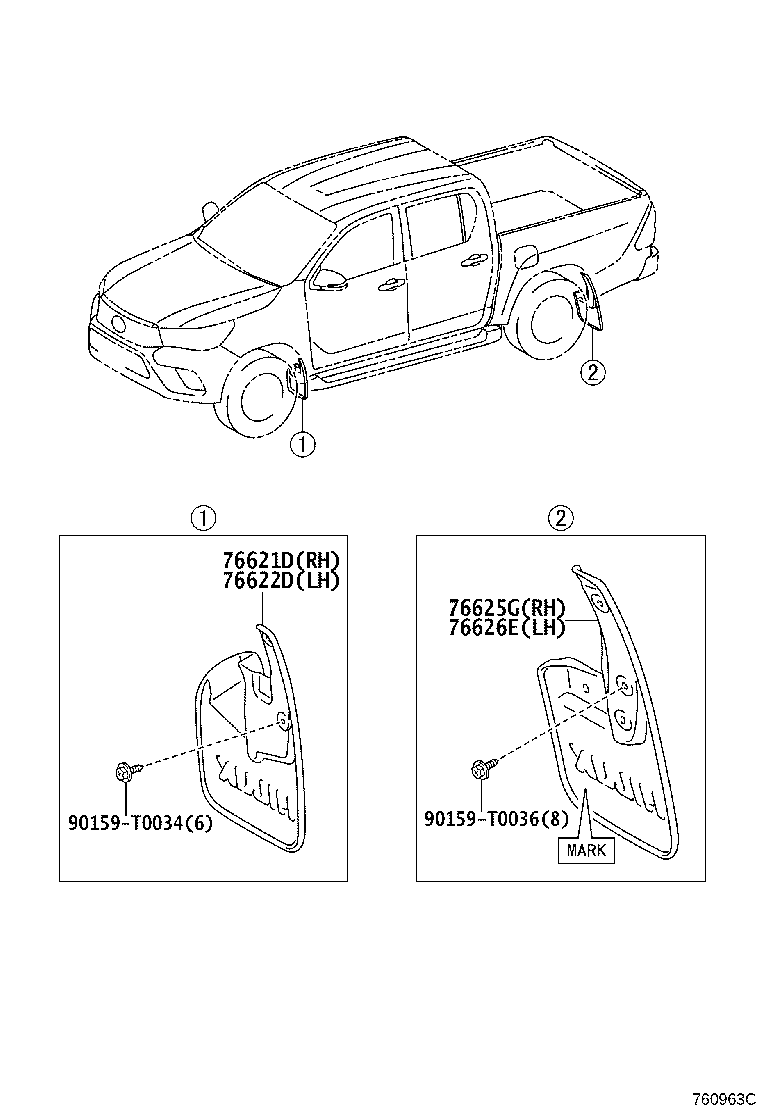 Spoiler & Side Mudguard