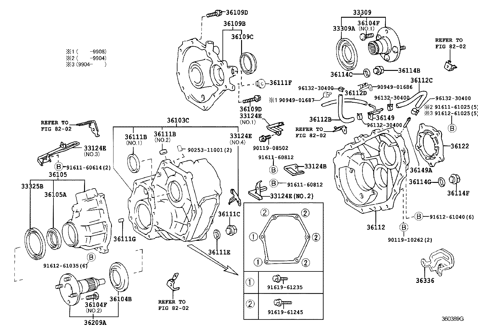 Transfer Case & Extension Housing