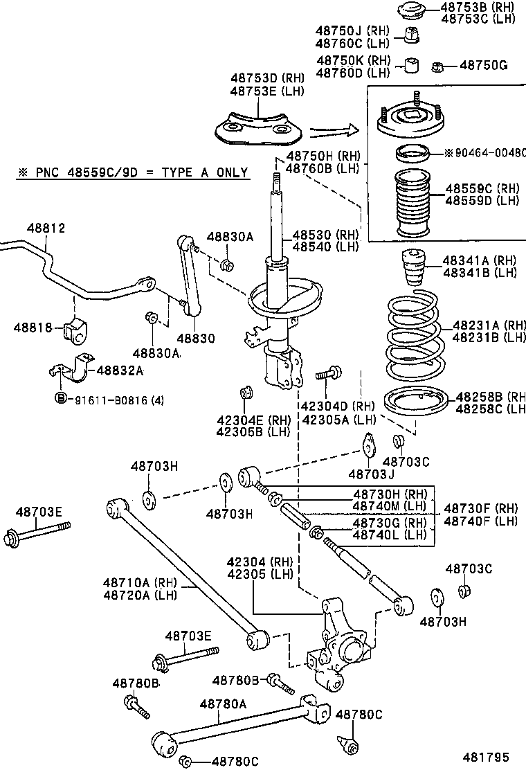 Rear Spring & Shock Absorber