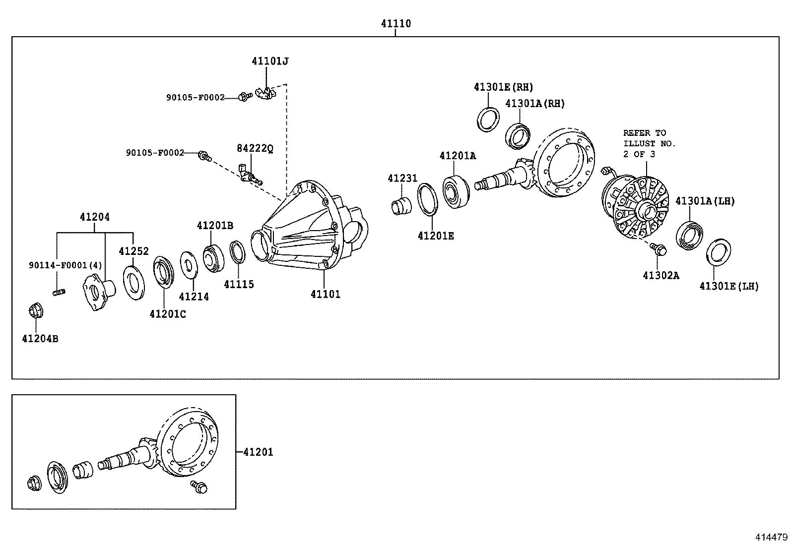 Rear Axle Housing Differential