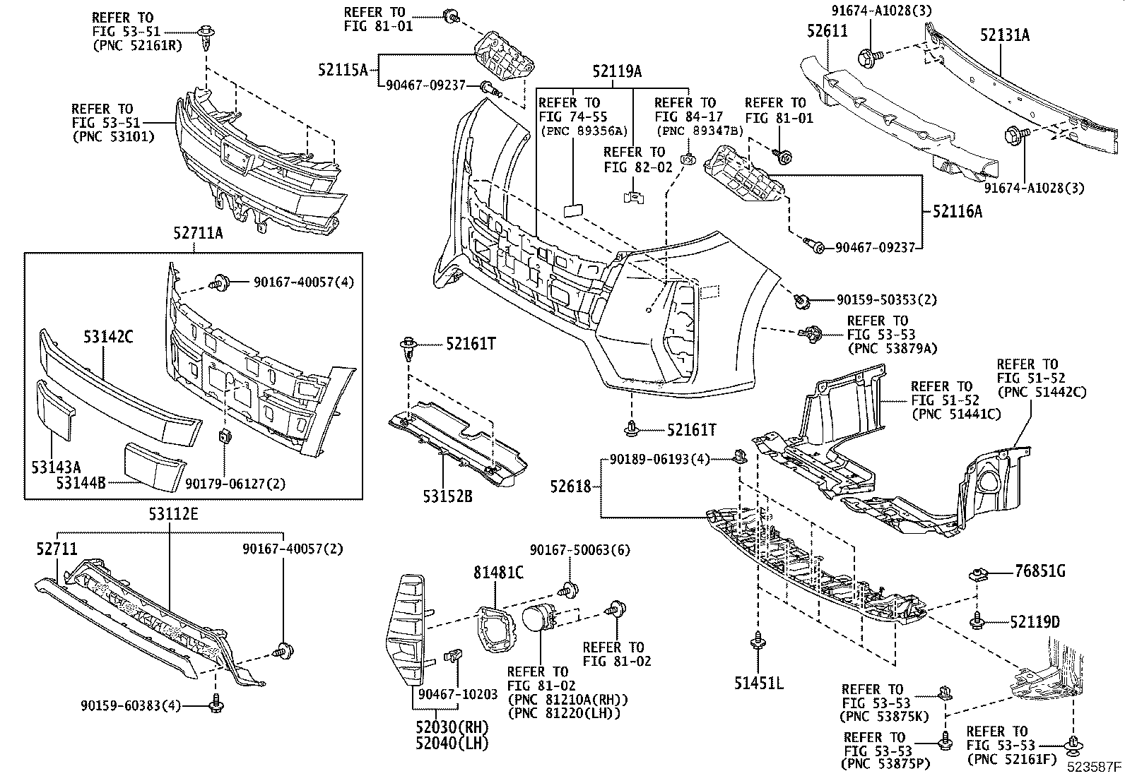 Front Bumper Bumper Stay