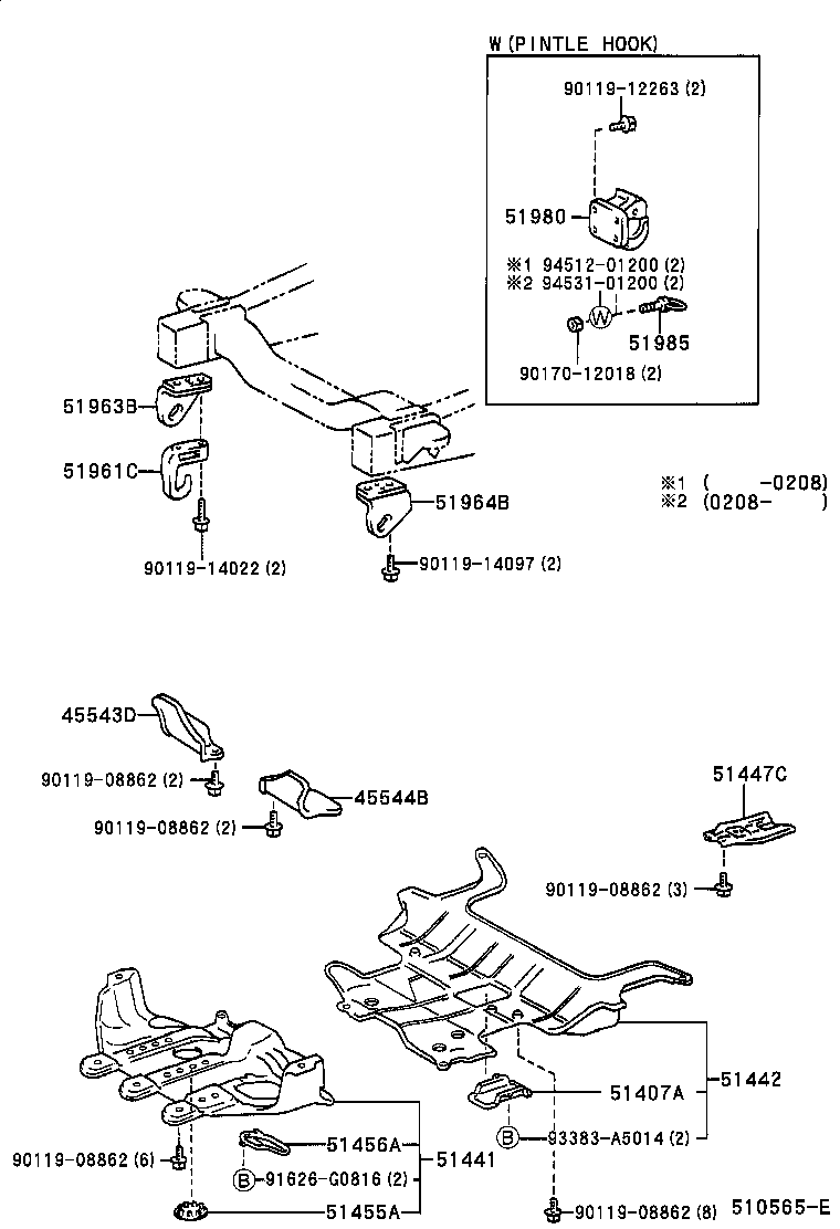 Suspension Crossmember & Under Cover