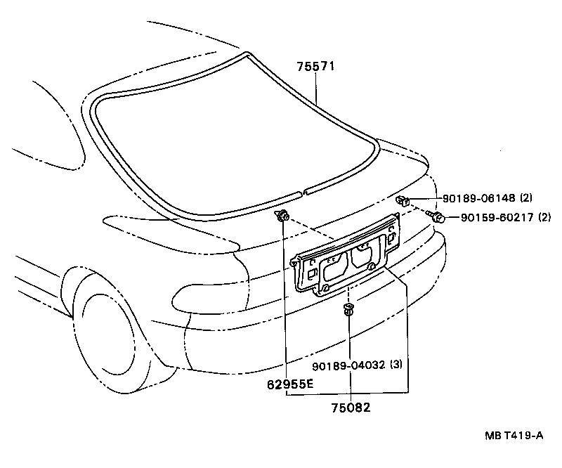 Rear Moulding