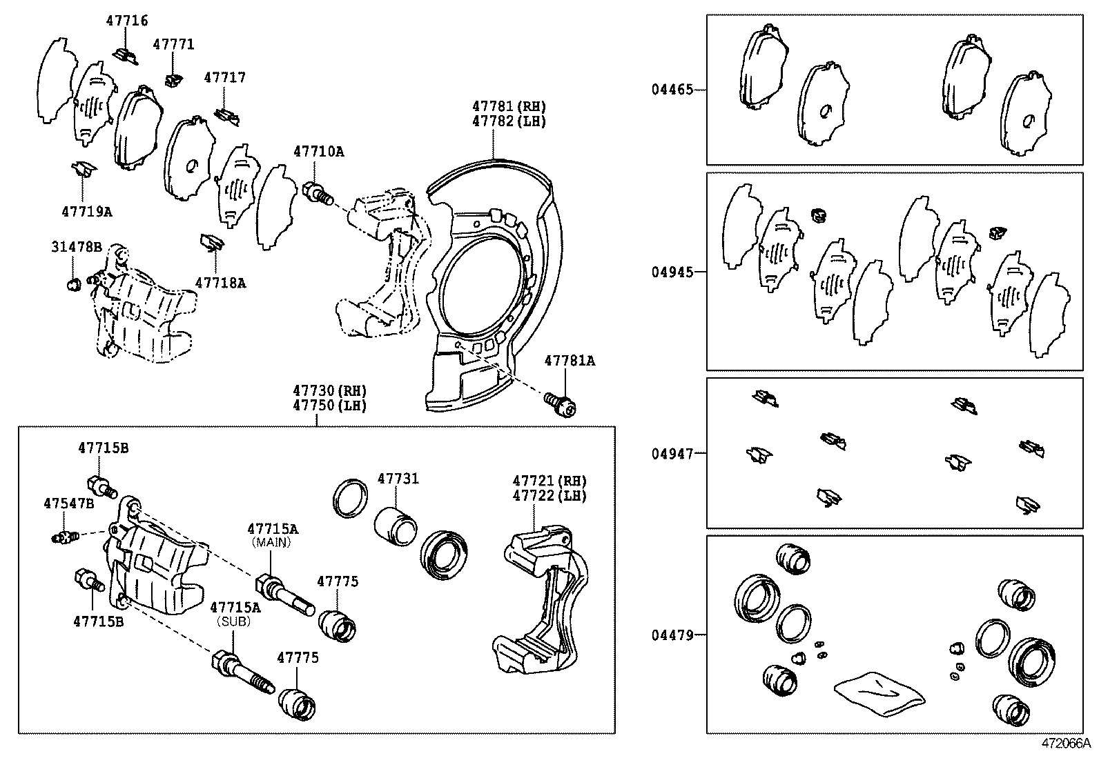 Front Disc Brake Caliper Dust Cover