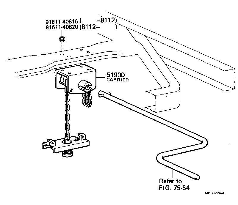 Spare Wheel Carrier