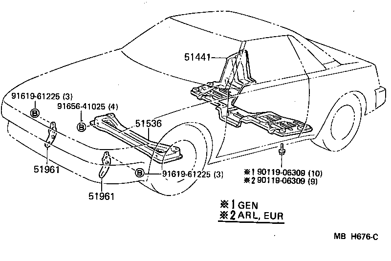 Suspension Crossmember & Under Cover