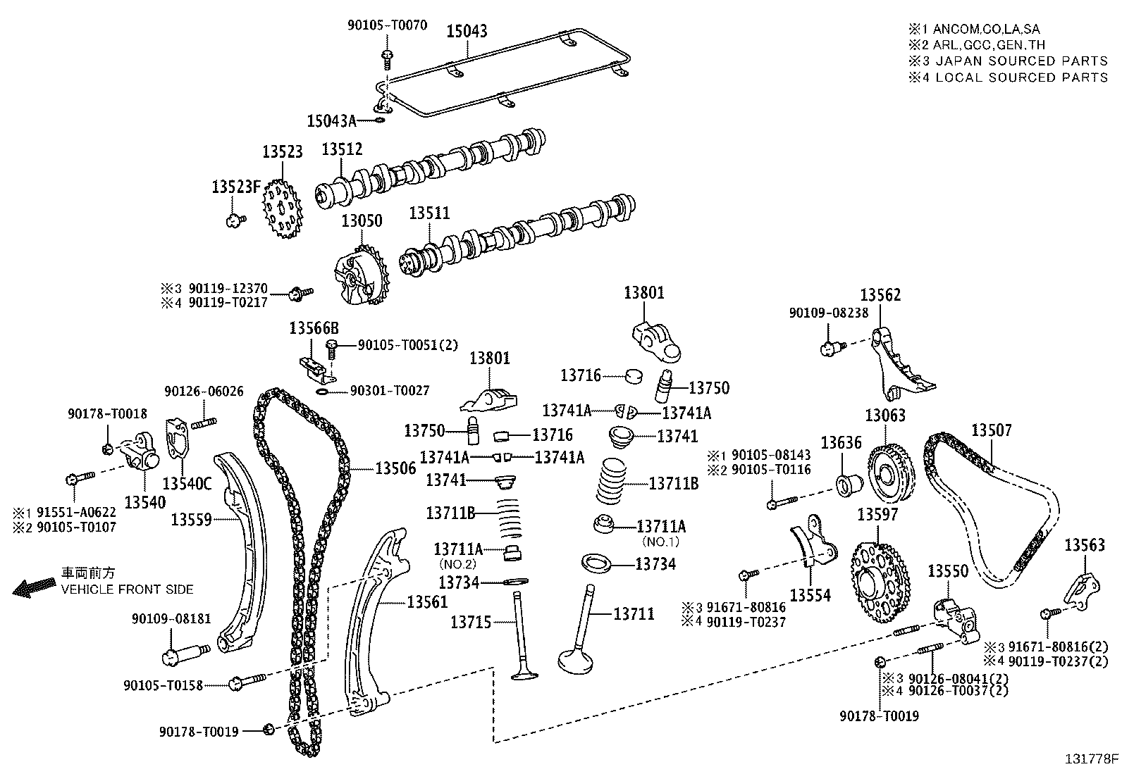 Camshaft & Valve