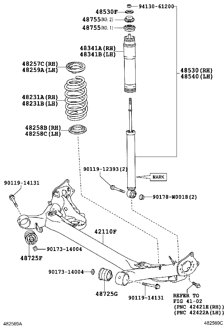 Rear Spring & Shock Absorber