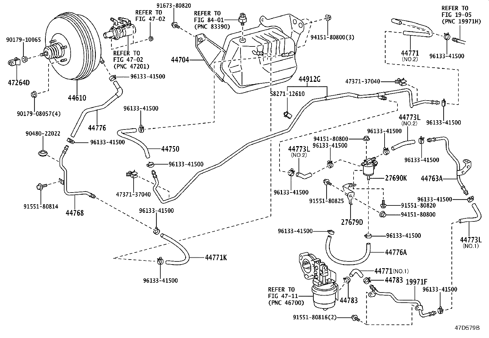 Brake Booster & Vacuum Tube