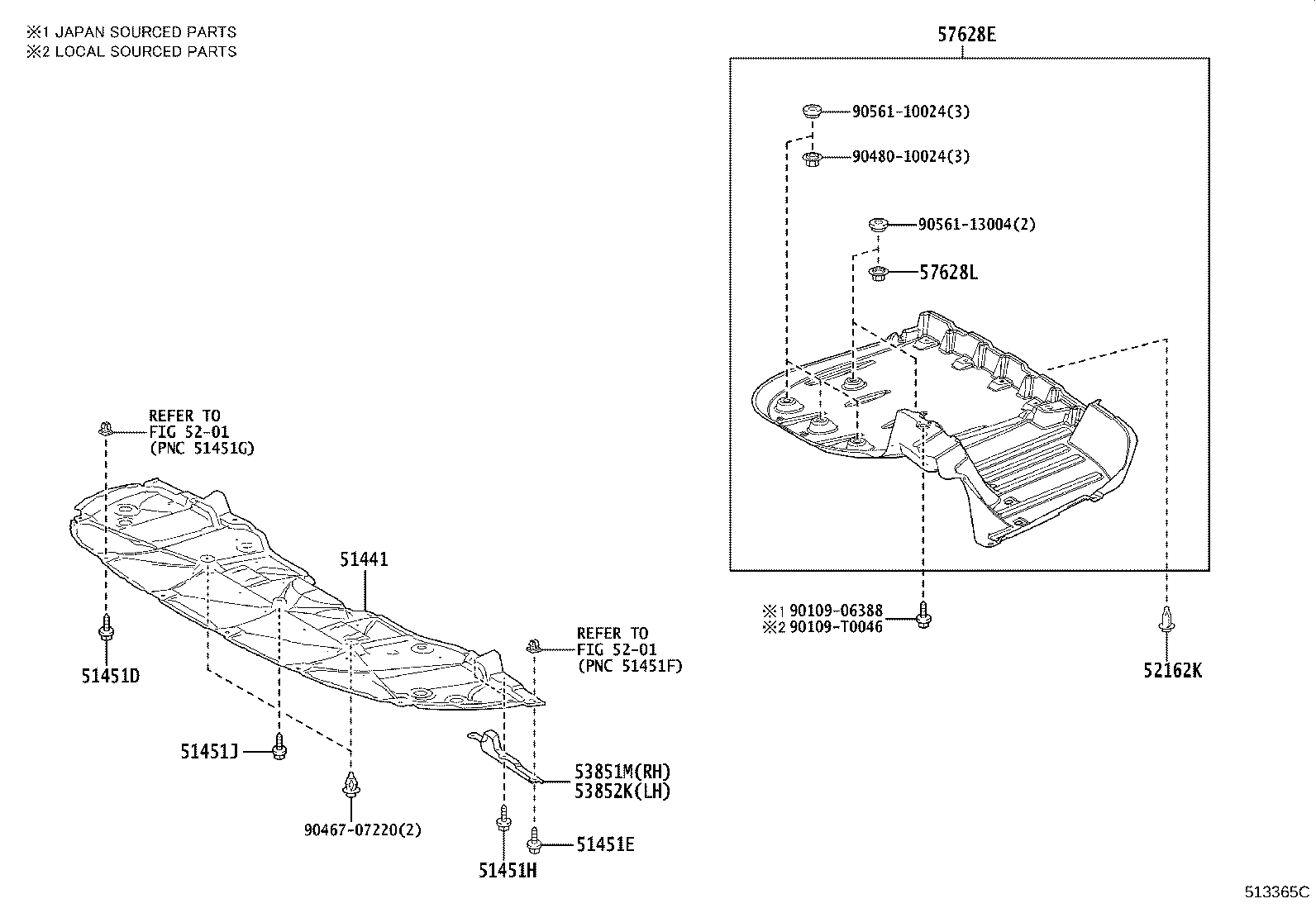 Suspension Crossmember & Under Cover