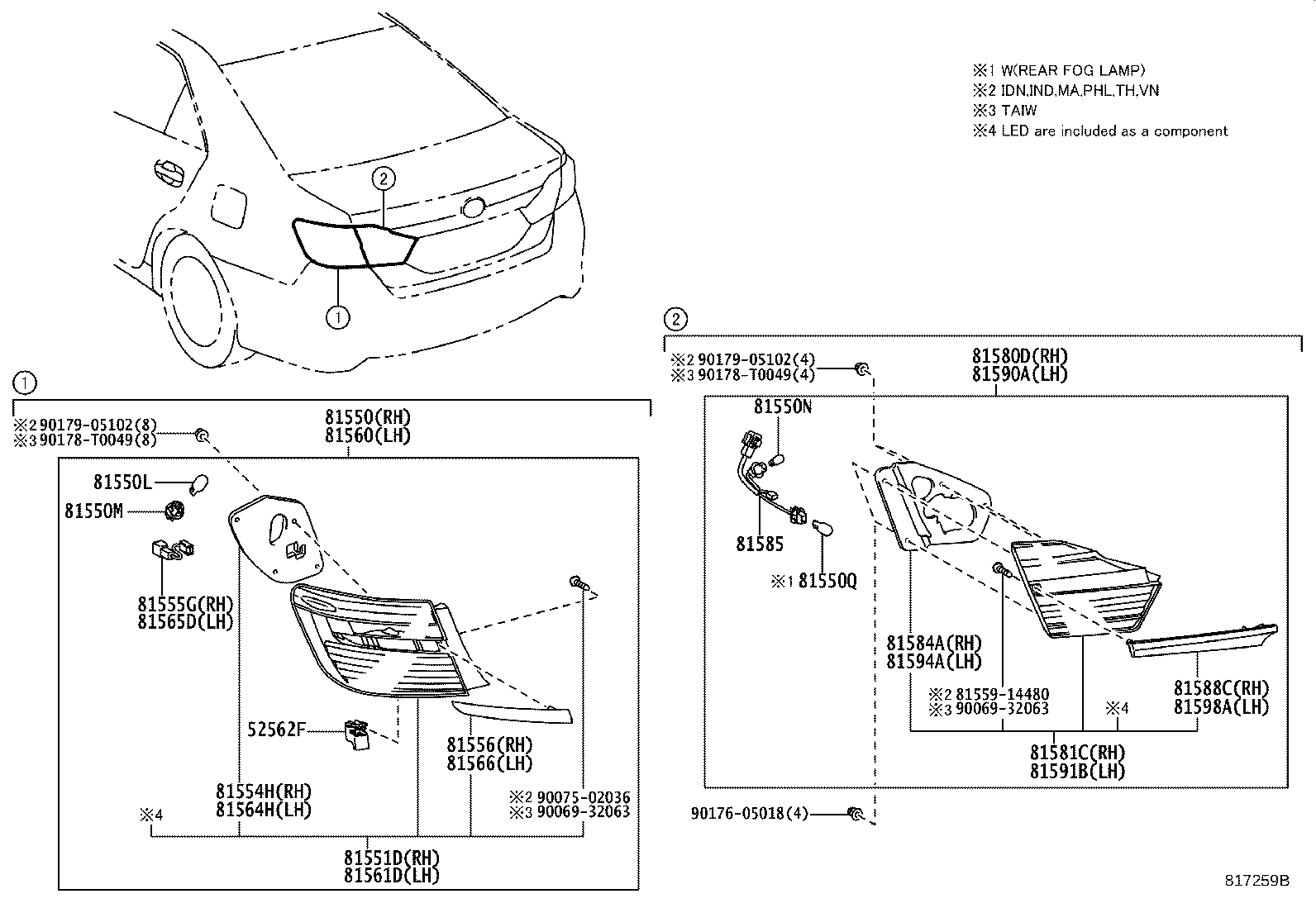 Rear Combination Lamp