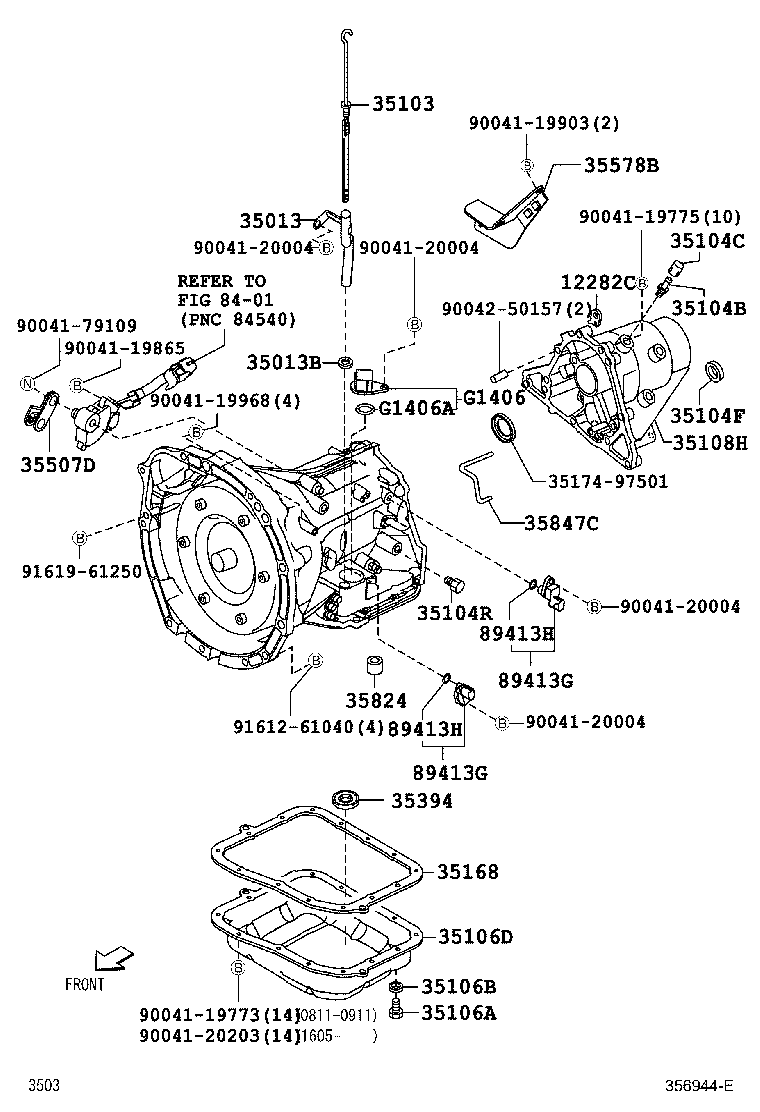 Transmission Case & Oil Pan