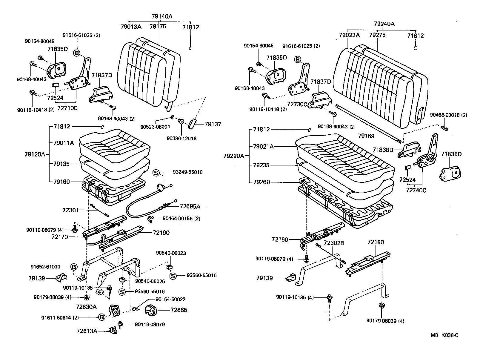 Seat & Seat Track