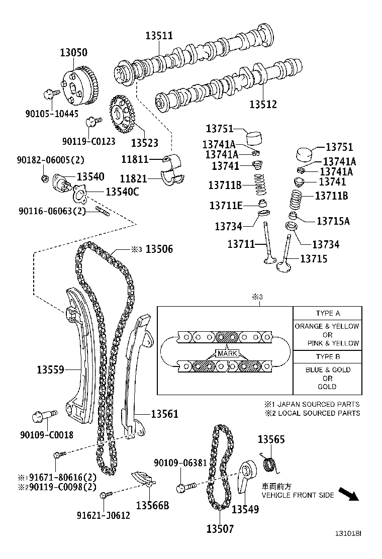 Camshaft & Valve