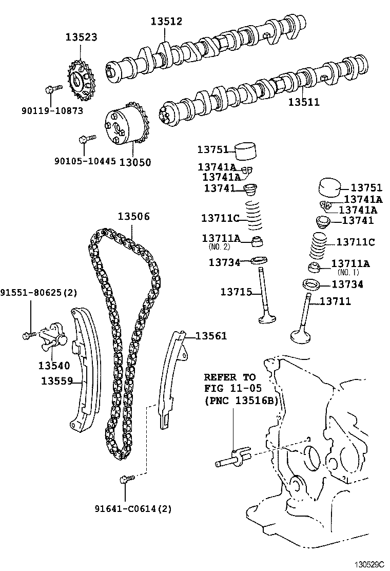 Camshaft & Valve