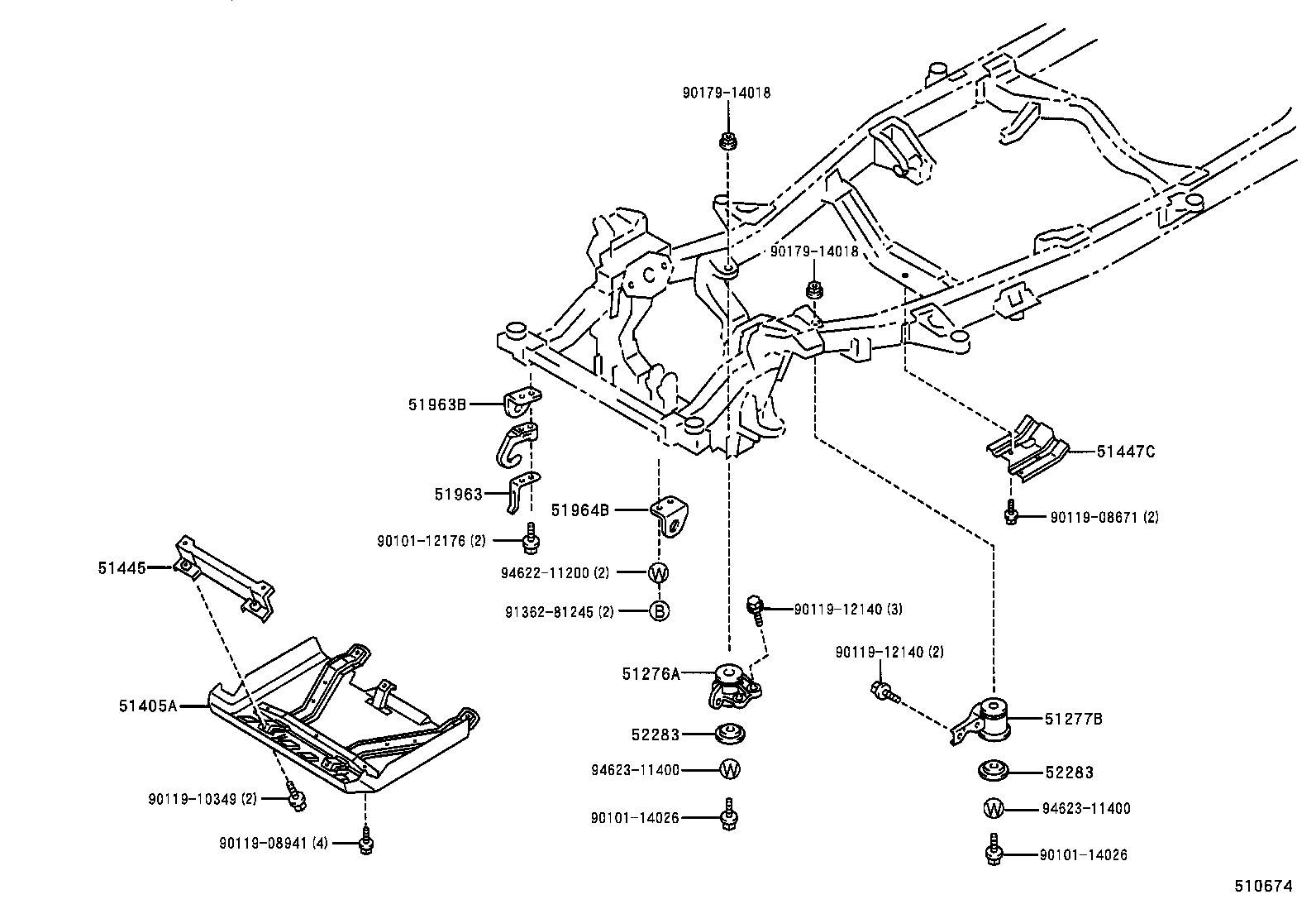 Suspension Crossmember & Under Cover