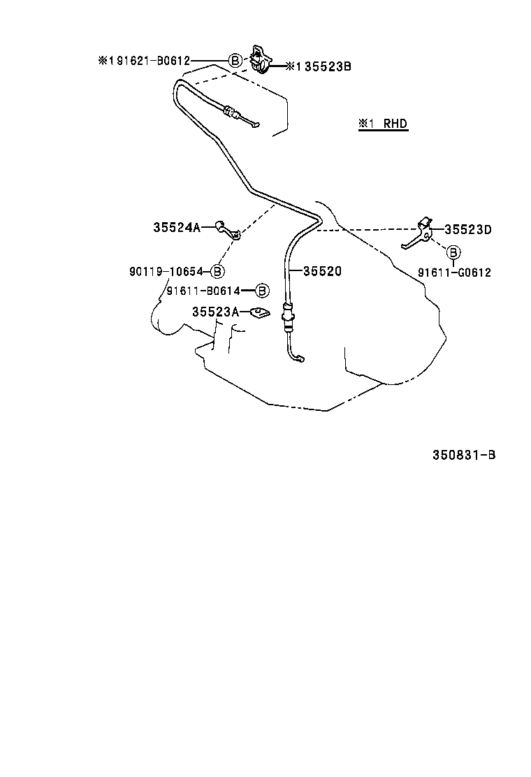 Throttle Link & Valve Lever