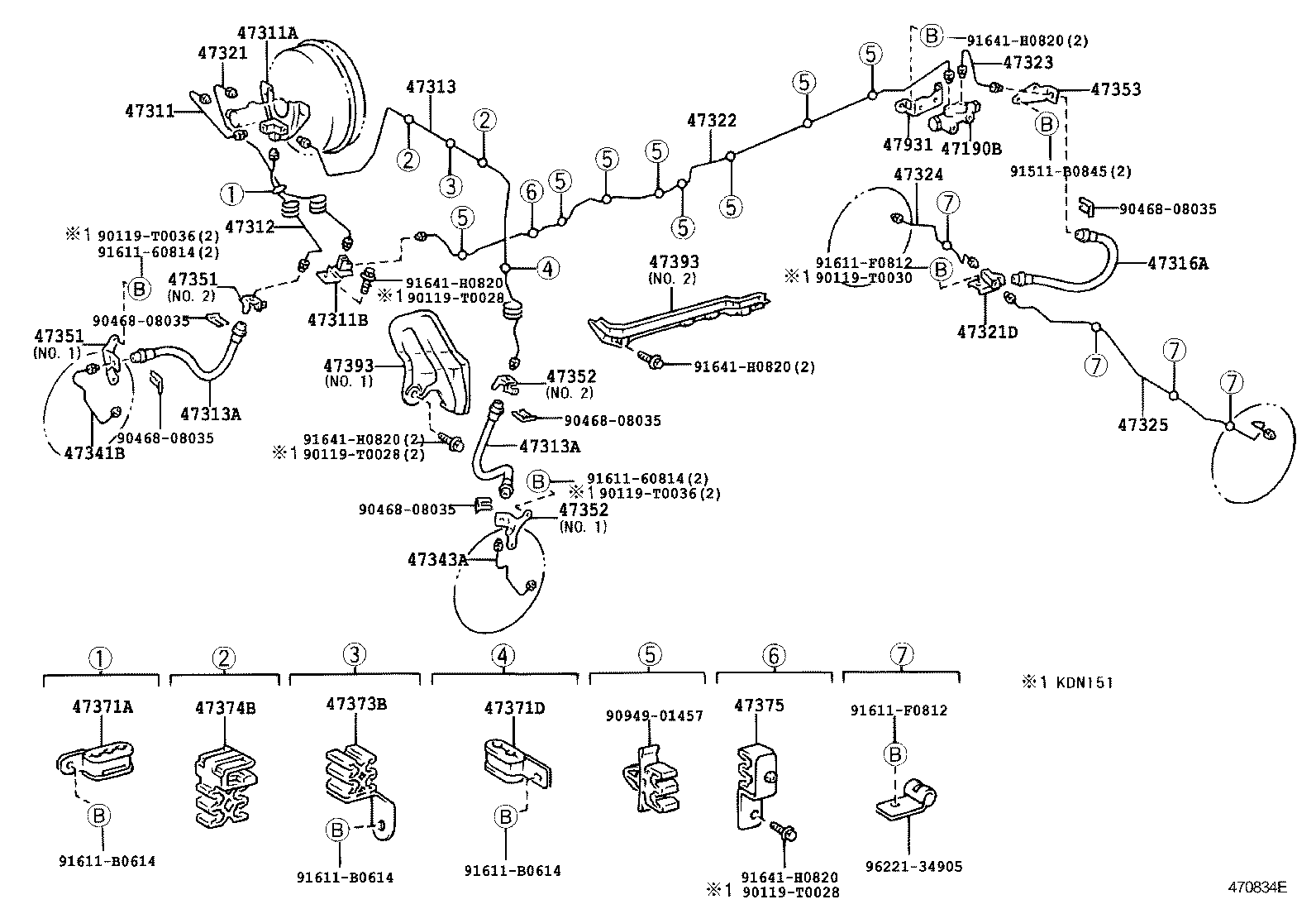 Brake Tube Clamp