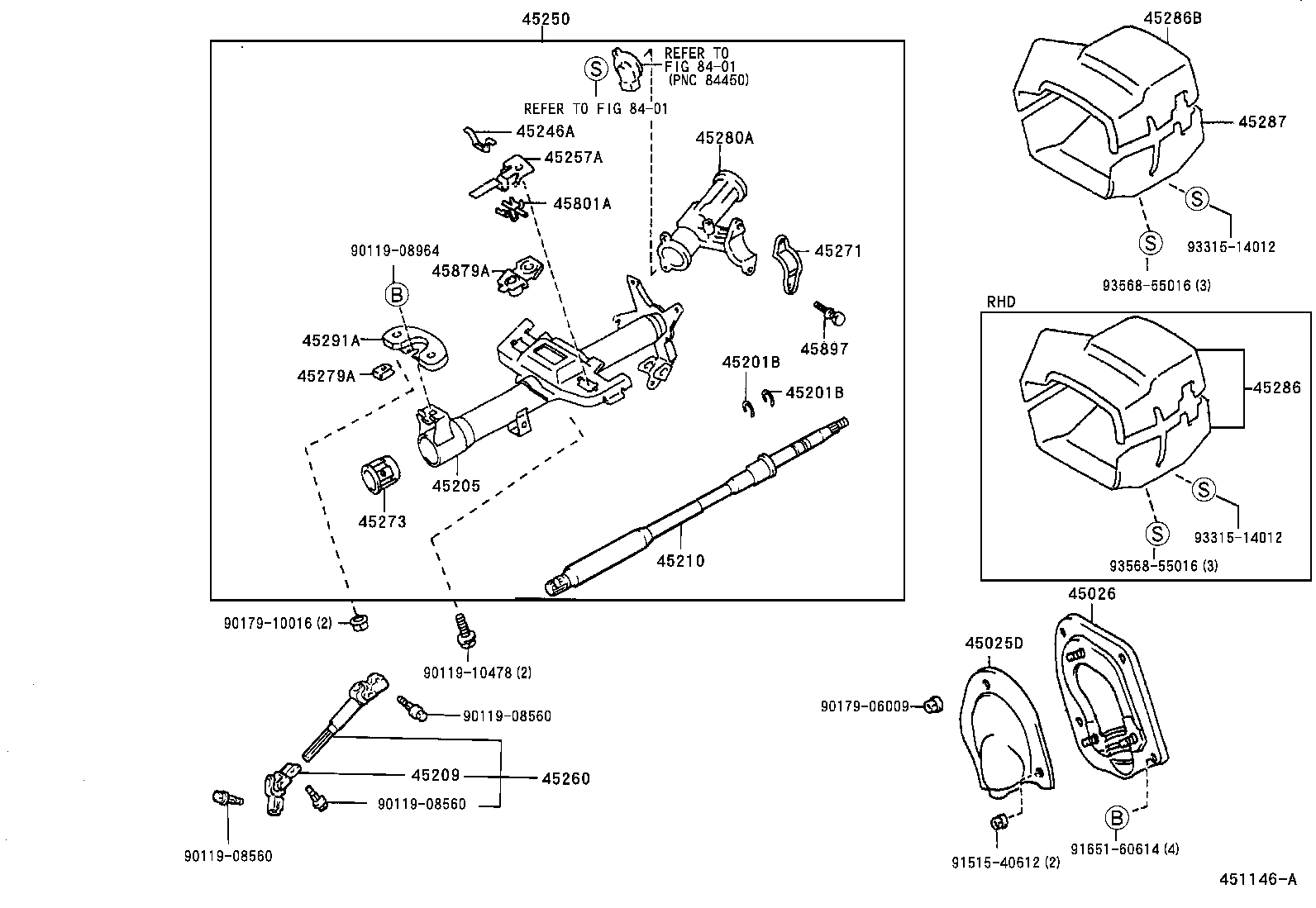 Steering Column & Shaft