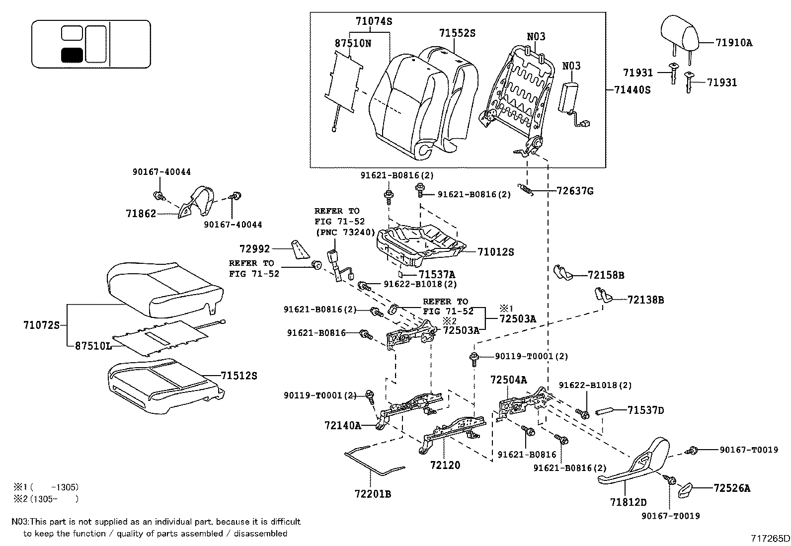 Seat & Seat Track