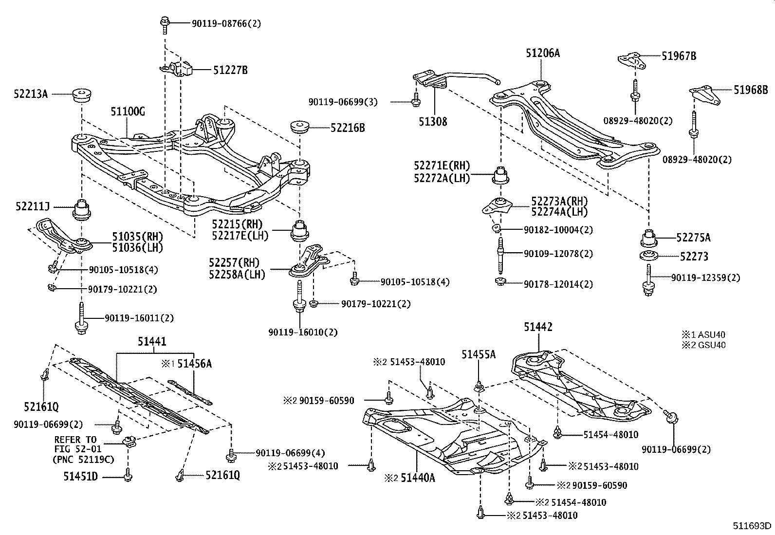 Suspension Crossmember & Under Cover
