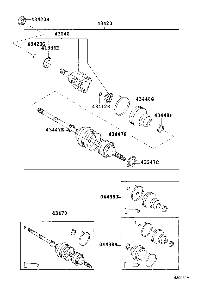 Front Drive Shaft