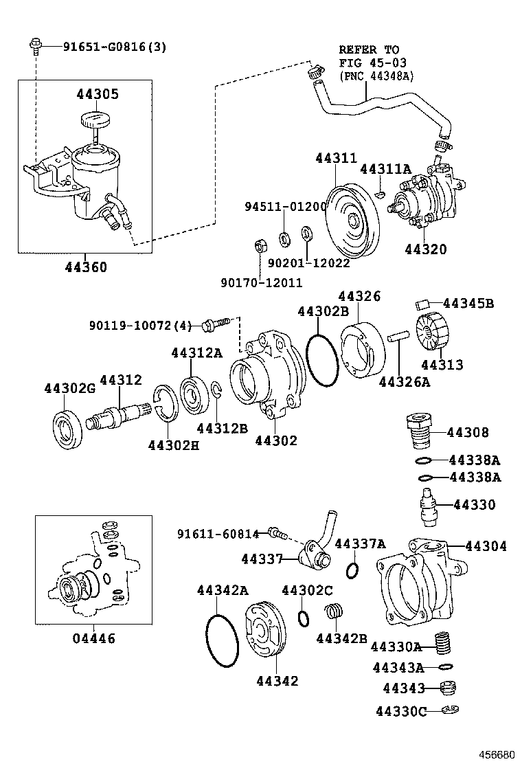 Vane Pump & Reservoir