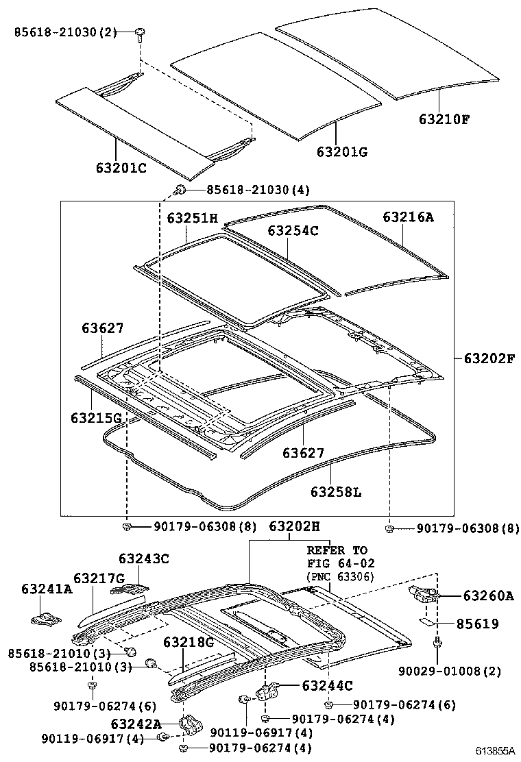 Panel & Back Window Glass