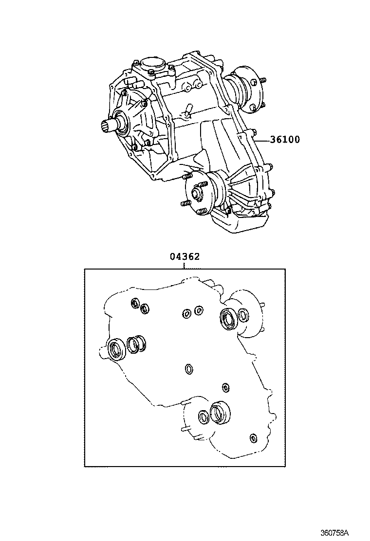 Transfer Assembly Gasket Kit