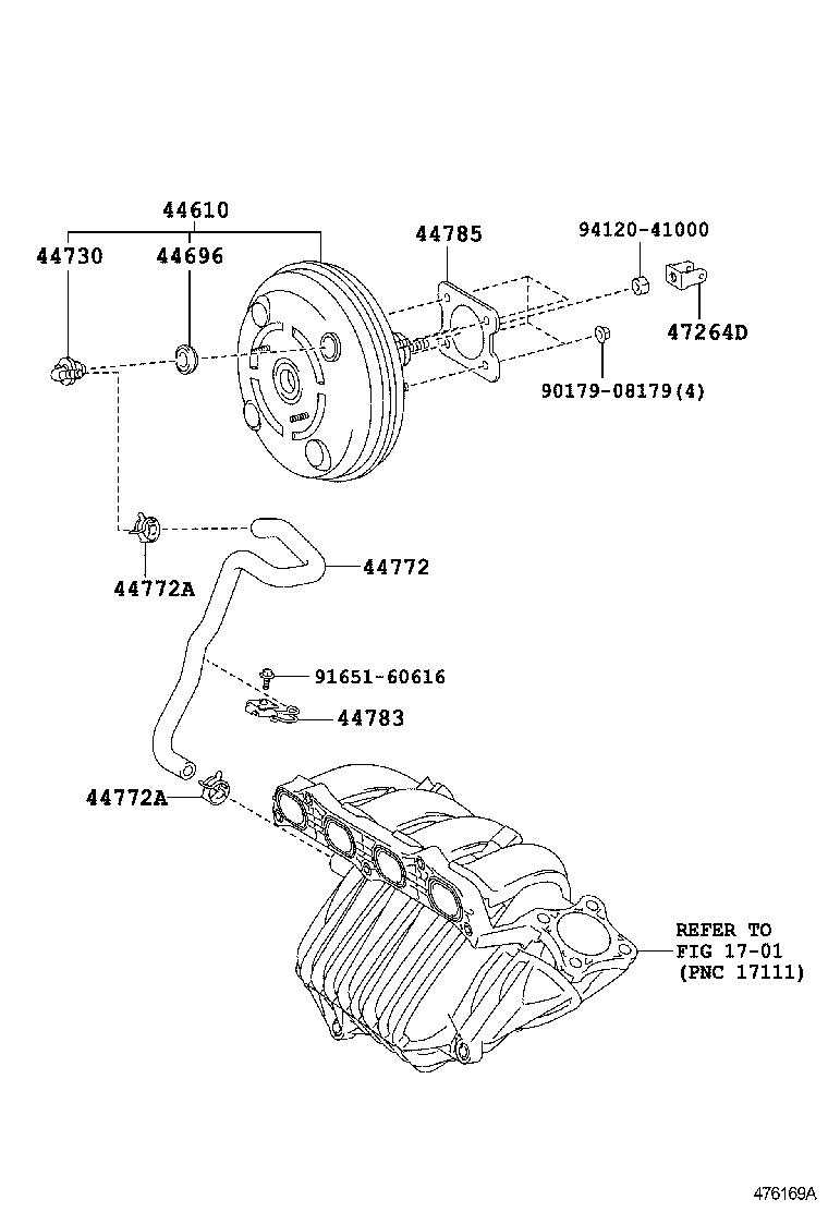 Brake Booster & Vacuum Tube