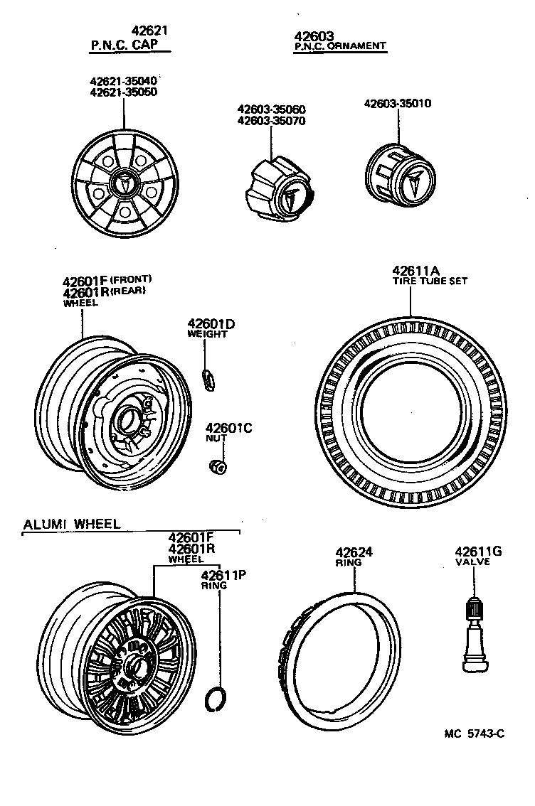 Disc Wheel Cap