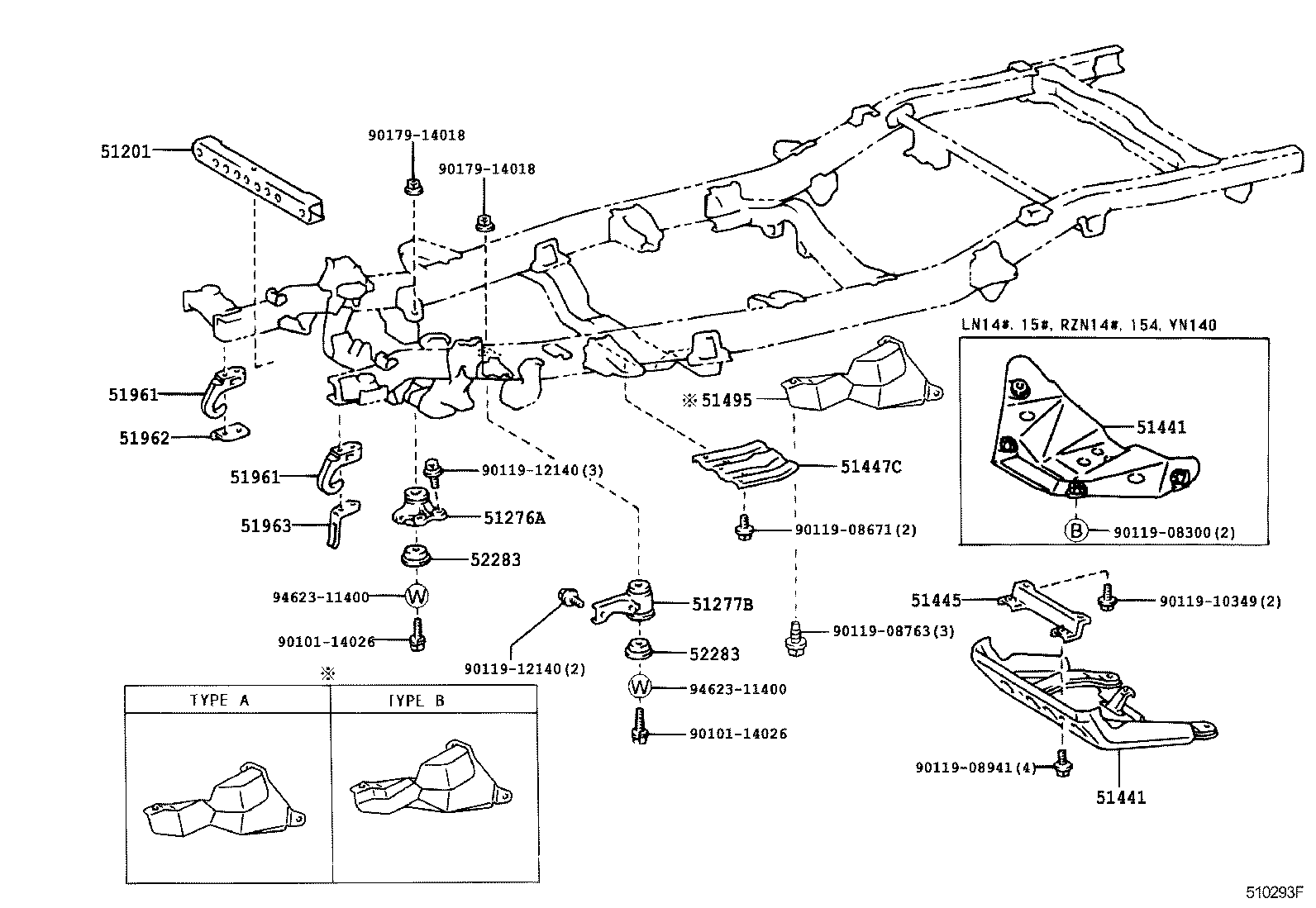 Suspension Crossmember & Under Cover